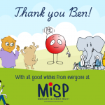 A farewell with huge gratitude to Ben Chalwin 